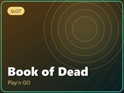 Book of Dead slot at LuckyMate